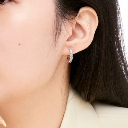 [Violet JW]Radiant Colorful Round Cut Earrings