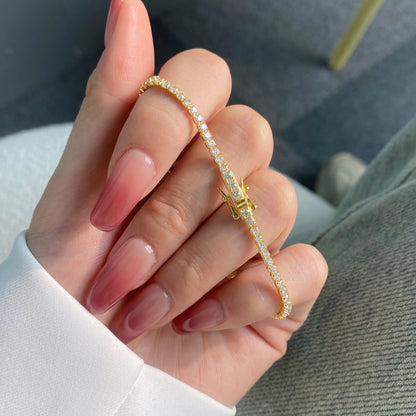 [Violet JW]Radiant Colorful Round Cut Party Bracelet