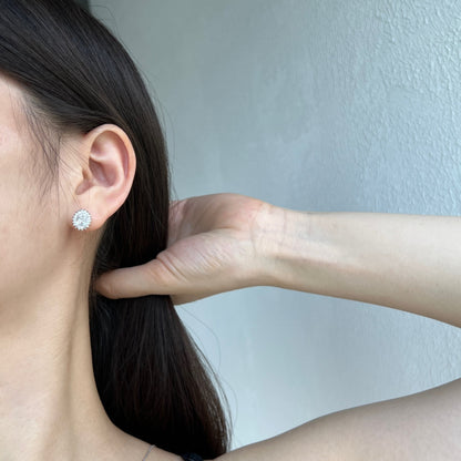 [Violet JW]Delicate Radiant Oval Cut Daily Earrings