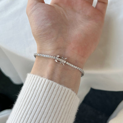 [Violet JW]Dazzling Exquisite Round Cut Daily Bracelet