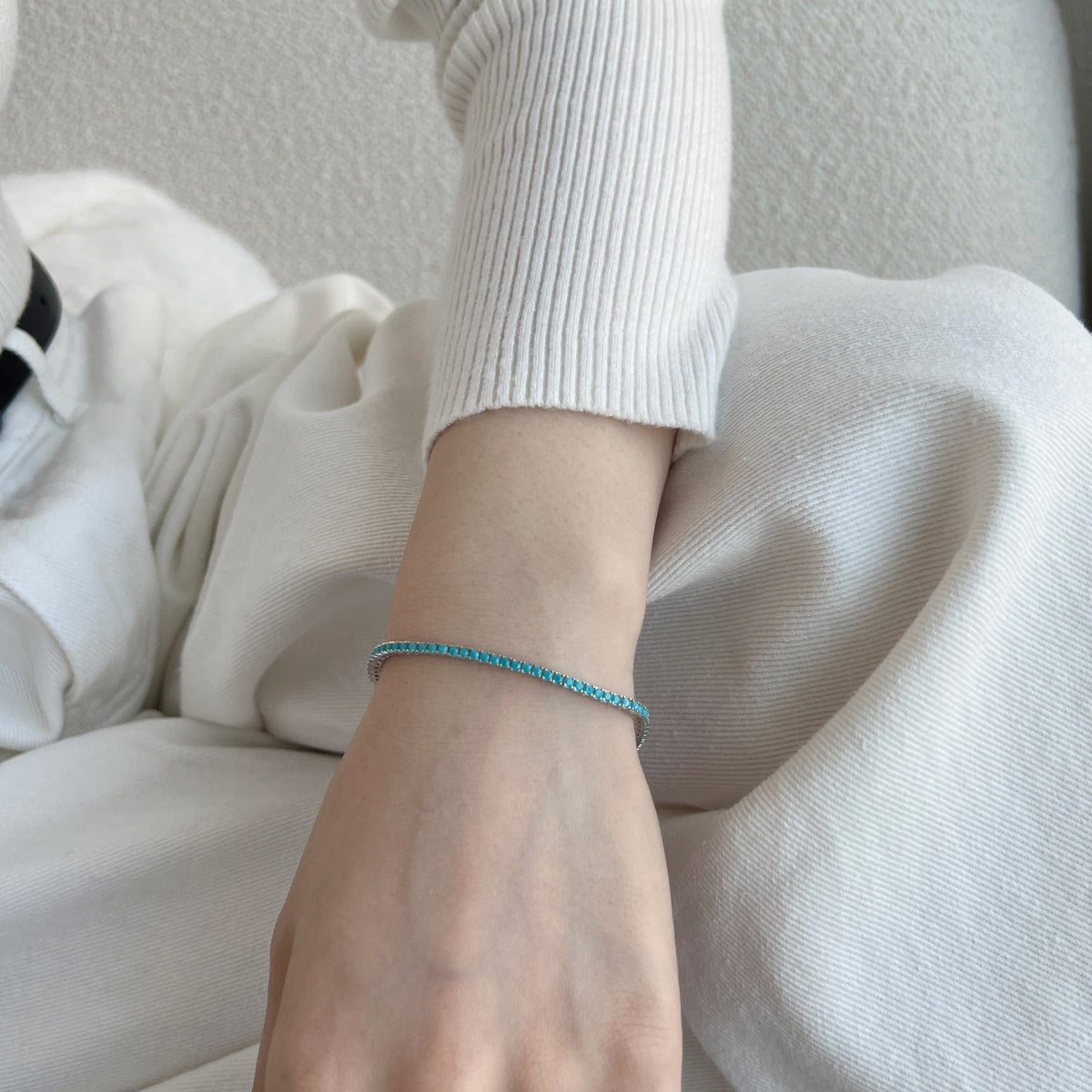 [Violet JW]Dazzling Exquisite Round Cut Daily Bracelet