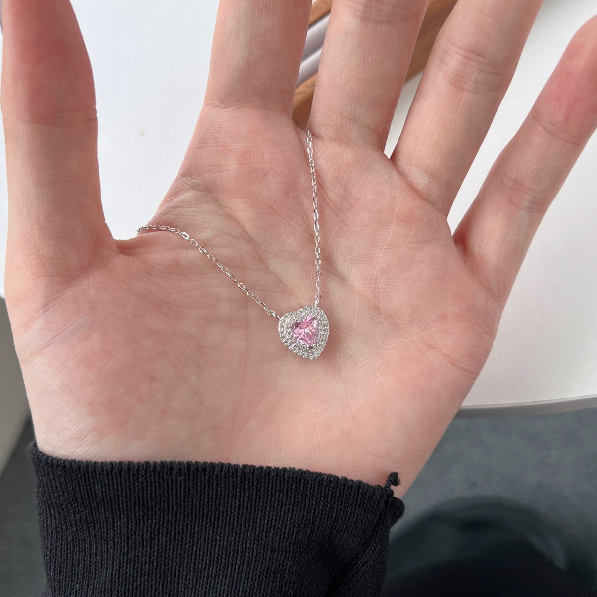 [Violet JW]Exquisite Heart Shape Necklace