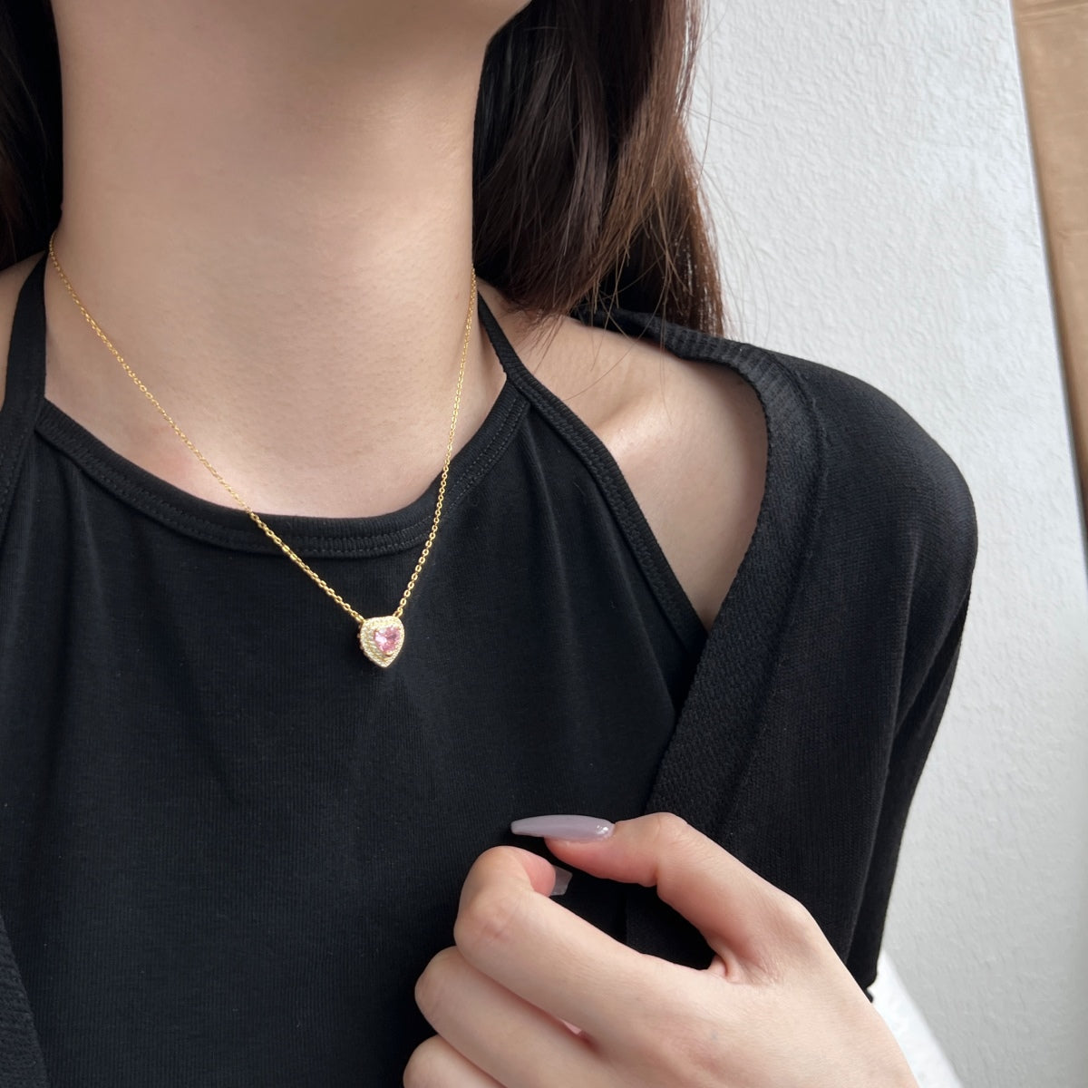 [Violet JW]Exquisite Heart Shape Necklace