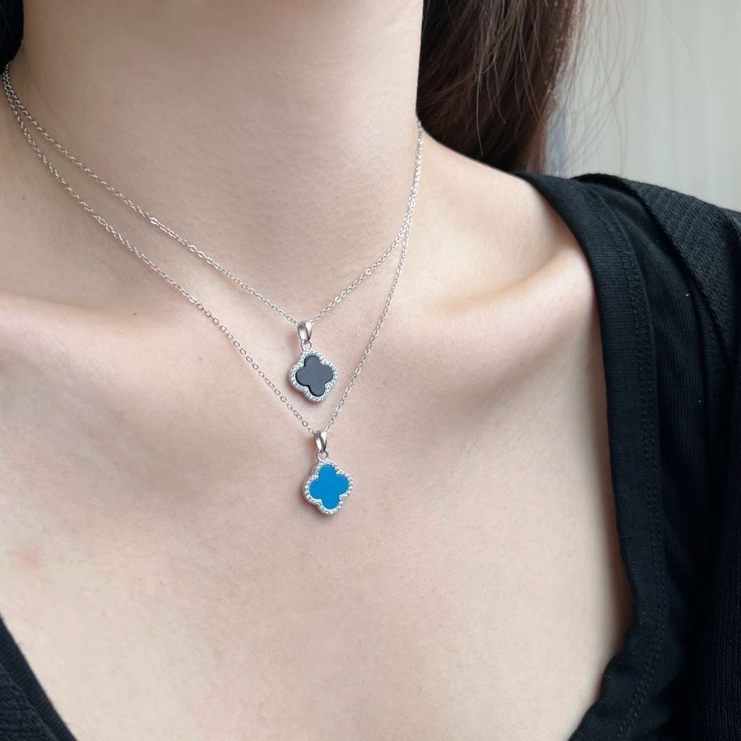 [Violet JW]Dainty Flower Shape Necklace