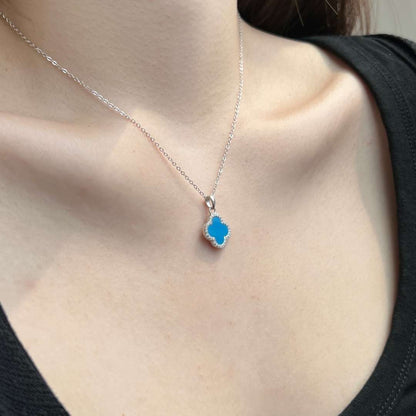 [Violet JW]Dainty Flower Shape Necklace