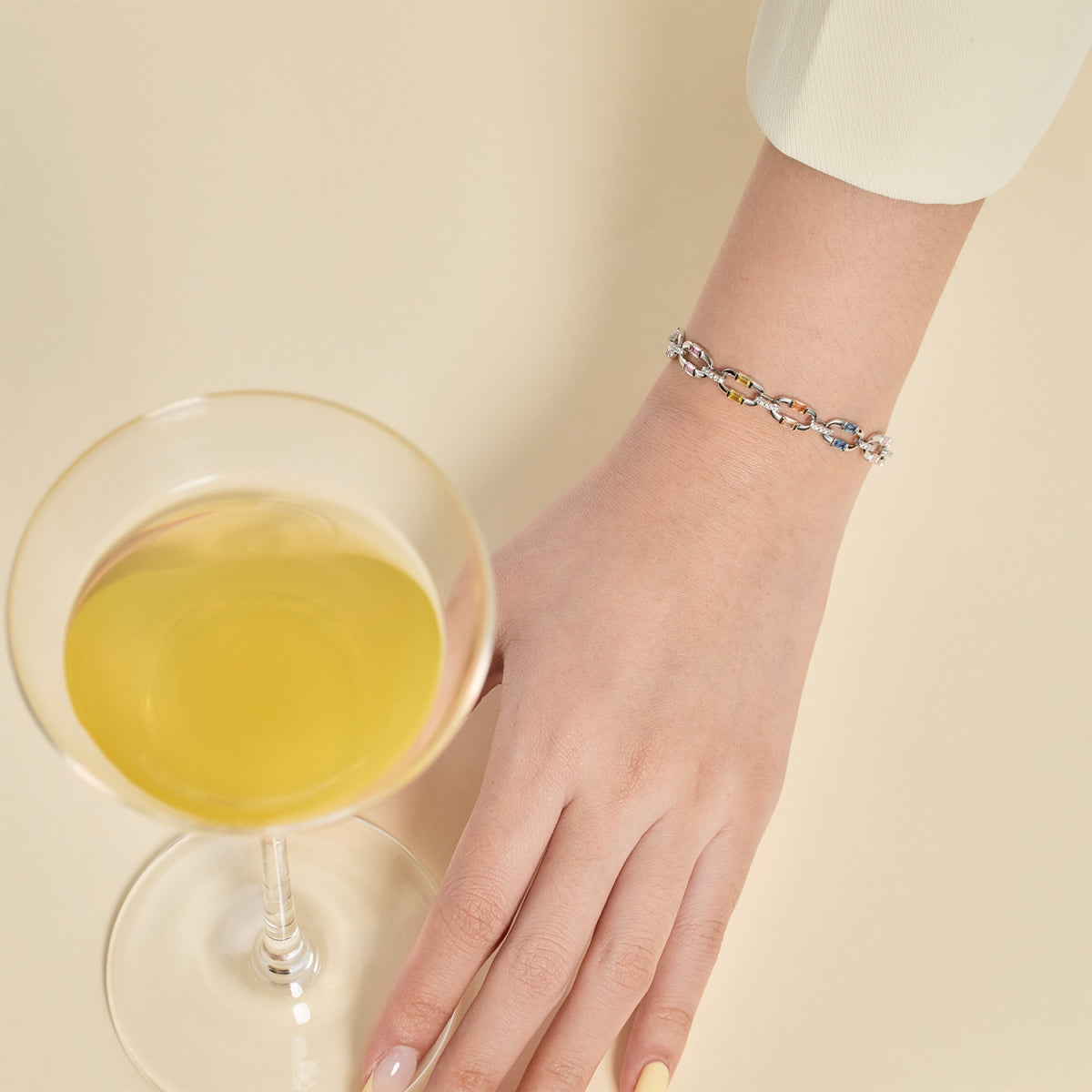 [Violet JW]Dazzling Colorful Daily Bracelet