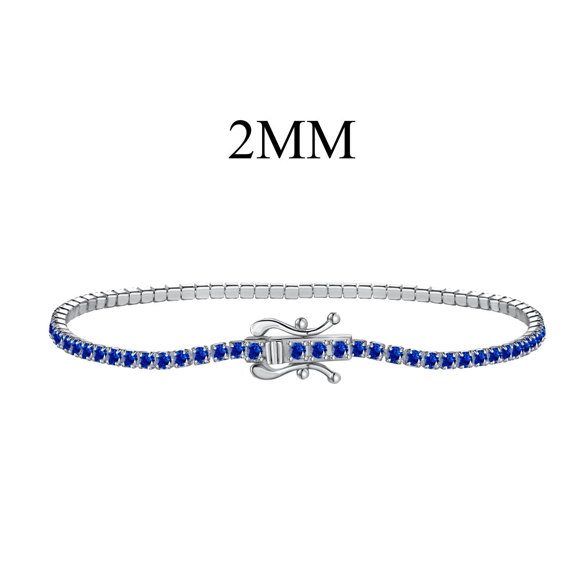 [Violet JW]Radiant Colorful Round Cut Party Bracelet