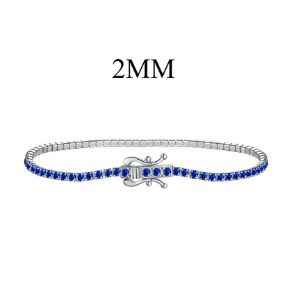 [Violet JW]Radiant Colorful Round Cut Party Bracelet