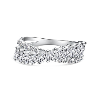 [Violet JW]Unique Colorful Marquise Cut Daily Ring