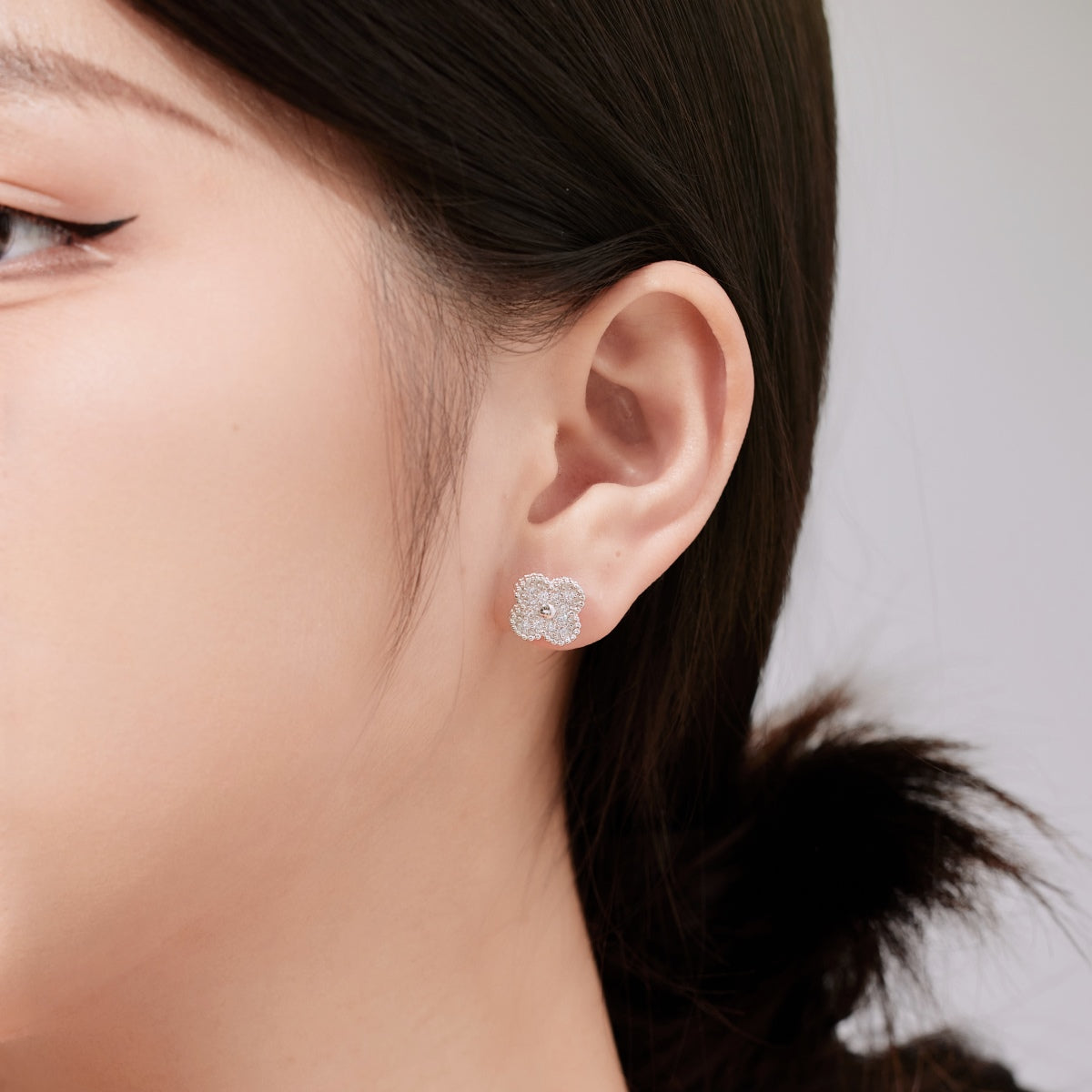 [Violet JW]Four Leaf Clover Fashion Earrings