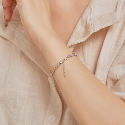 [Baslove] Verziertes buntes Party-Armband in Blumenform