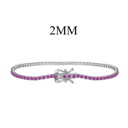 [Violet JW]Radiant Colorful Round Cut Party Bracelet