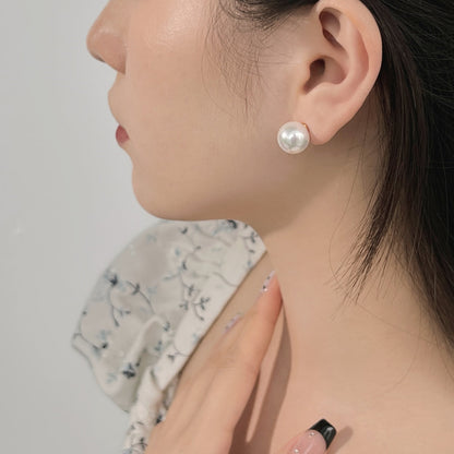 [Violet JW]Delicate Pearl Earrings