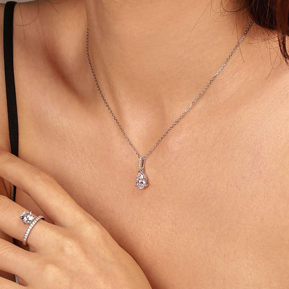 [Violet JW]Delicate Water Drop Shape Fashion Necklace