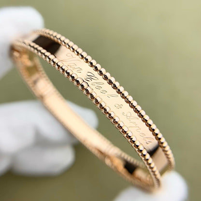 [Violet JW]CLOVER BRACELET ENGRAVING SERIES