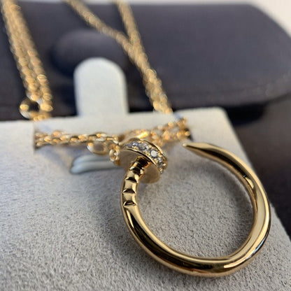 [Baslove]JUSTE HALSKETTE ROSGOLD DIAMANTEN 