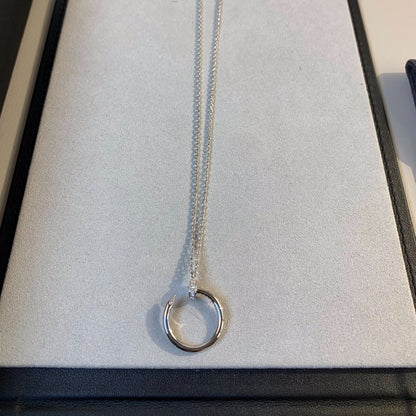 [Baslove]JUSTE HALSKETTE SILBER 