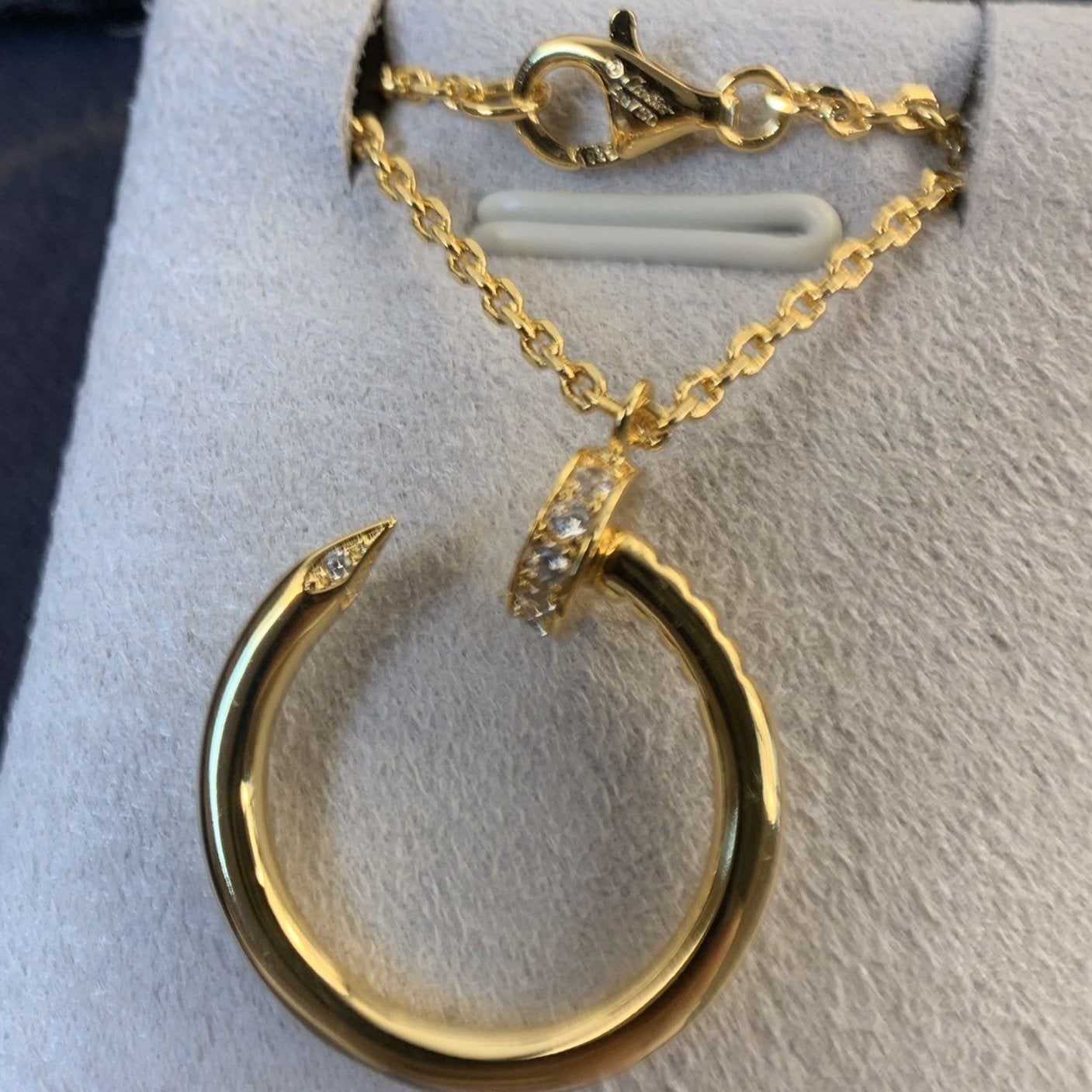 [Baslove]JUSTE HALSKETTE GOLD 