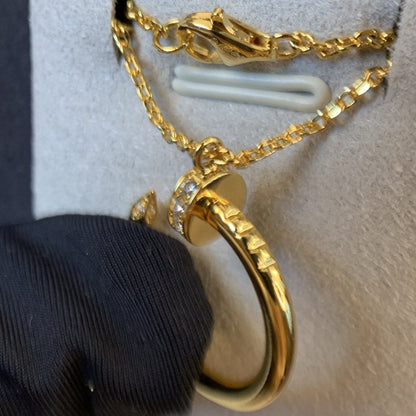 [Baslove]JUSTE HALSKETTE GOLD 
