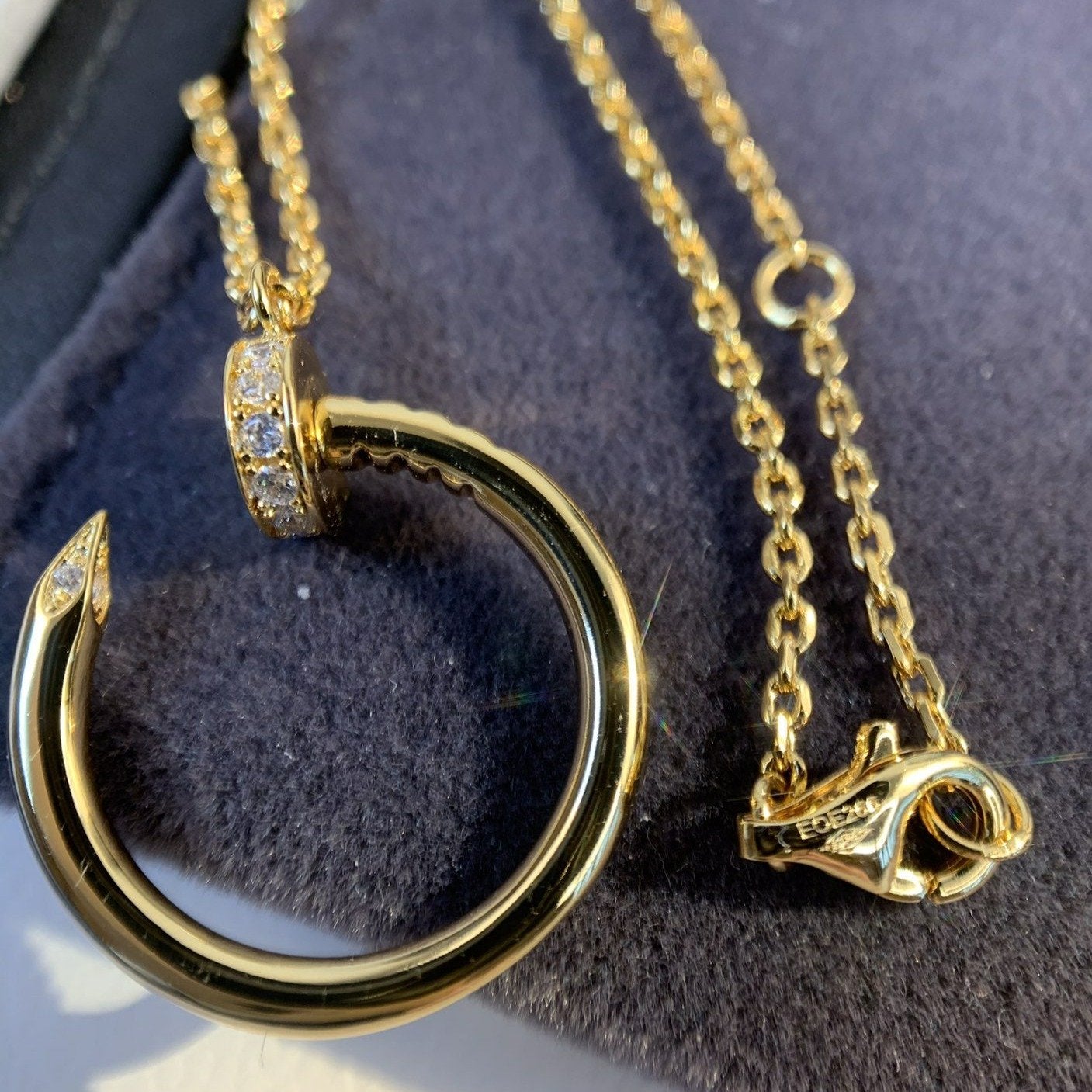 [Baslove]JUSTE HALSKETTE GOLD 