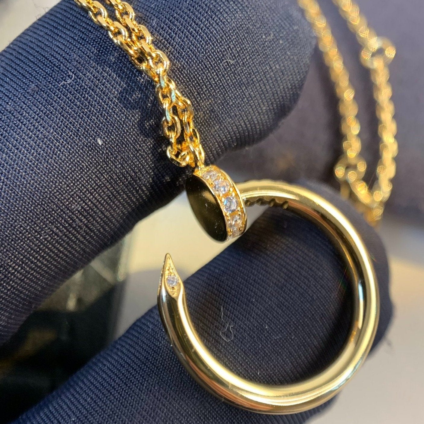 [Baslove]JUSTE HALSKETTE GOLD 