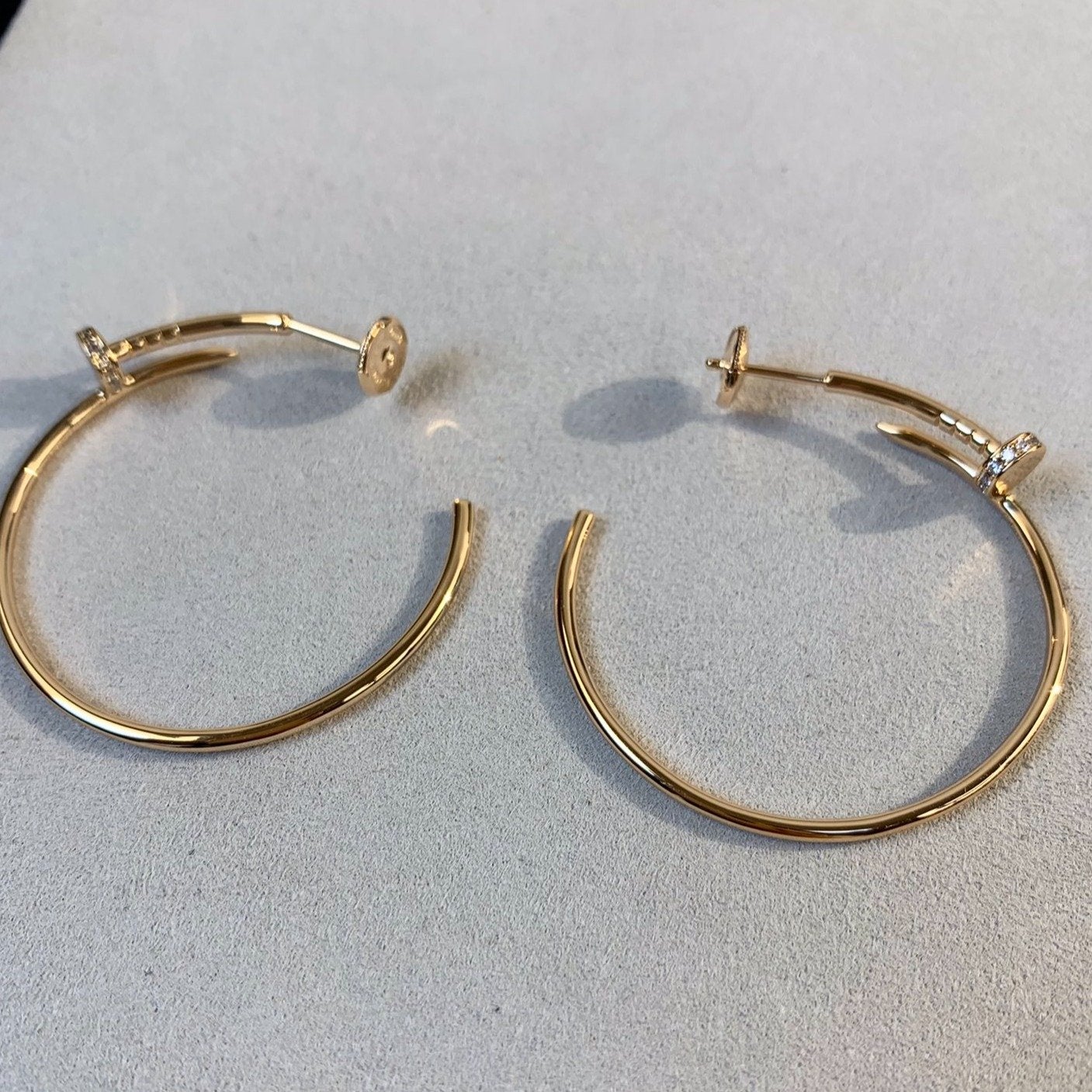 [Baslove]JUSTE OHRRINGE GOLD DIAMANTEN 1,8 MM 