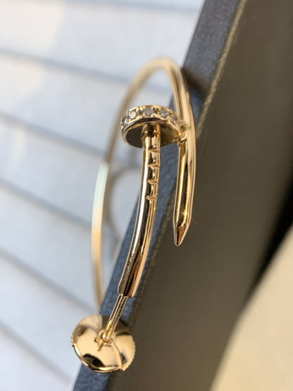 [Baslove]JUSTE OHRRINGE GOLD DIAMANTEN 1,8 MM 