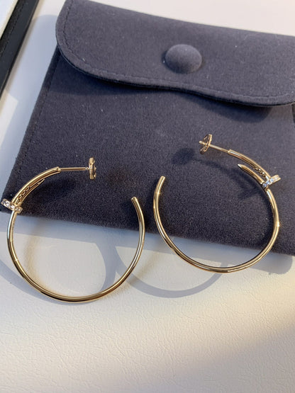 [Baslove]JUSTE OHRRINGE GOLD DIAMANTEN 1,8 MM 