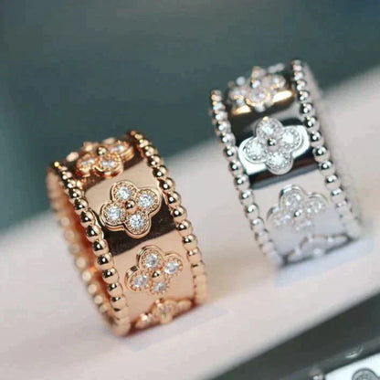 [Baslove] KLEEBLATT-KALEIDOSKOP-RING 10MM