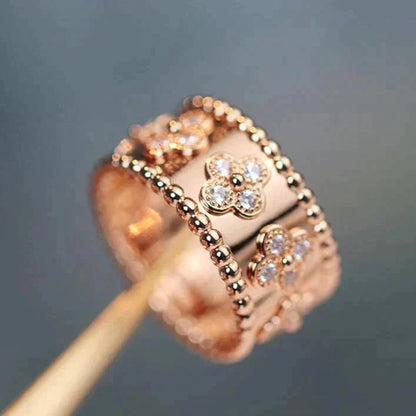 [Baslove] KLEEBLATT-KALEIDOSKOP-RING 10MM