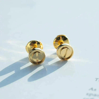 [Baslove] LIEBE OHRRINGE GOLD 10MM