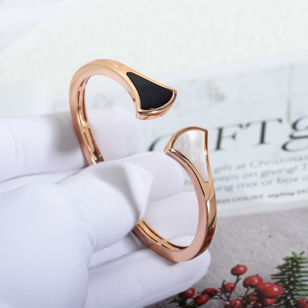 [Baslove]DREAM ARMBAND OFFEN ROSA GOLD MOP