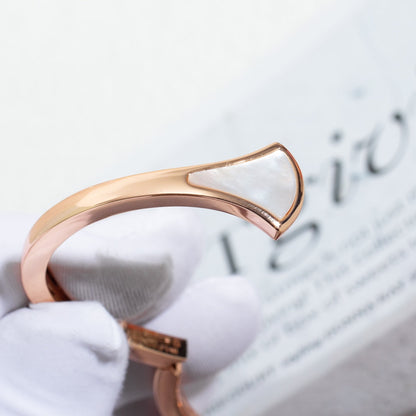 [Baslove]DREAM ARMBAND OFFEN ROSA GOLD MOP