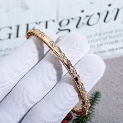 [Baslove]SERPENTI KLEINES ARMBAND ROSGOLD DIAMANT