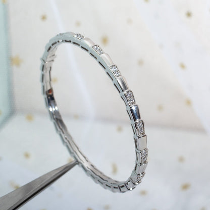 [Baslove]SERPENTI ARMBAND SILBER DIAMANT
