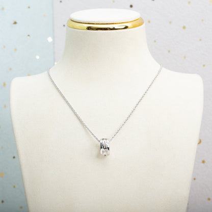 [Violet JW]PARENTESI NECKLACE SILVER
