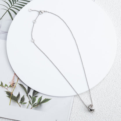 [Violet JW]PARENTESI NECKLACE SILVER