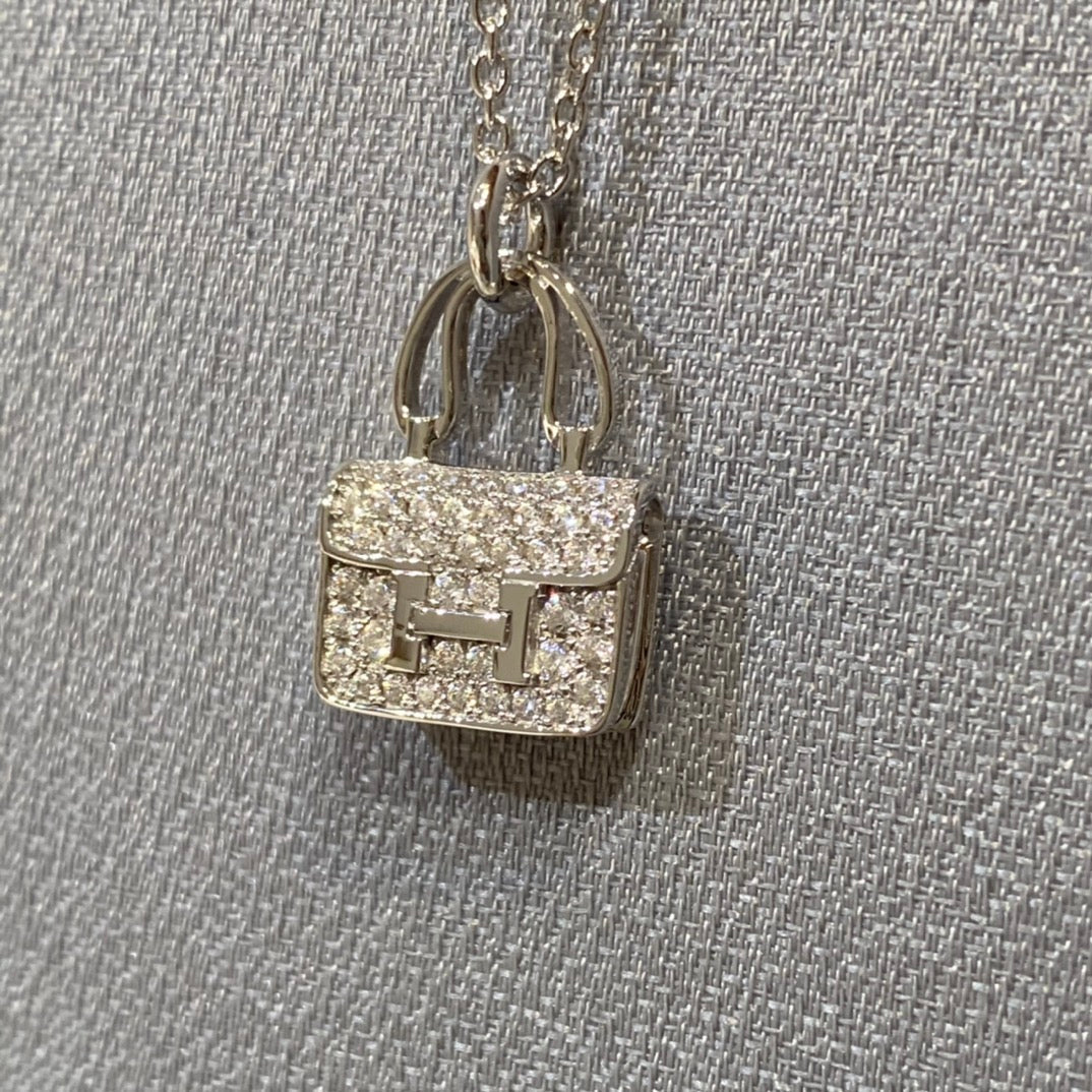 [Baslove]CONSTANCE ANHÄNGER DIAMANT HALSKETTE 