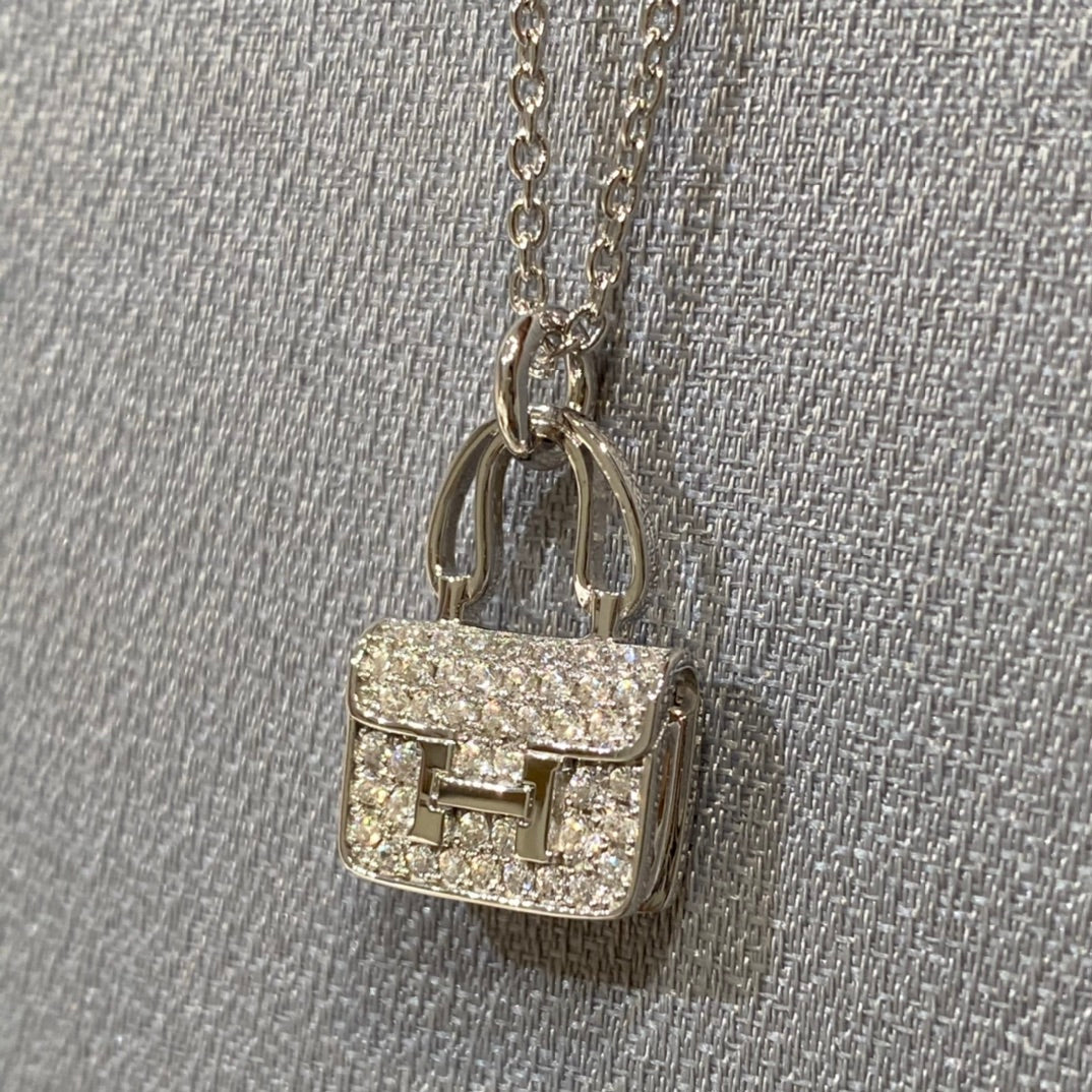 [Baslove]CONSTANCE ANHÄNGER DIAMANT HALSKETTE 