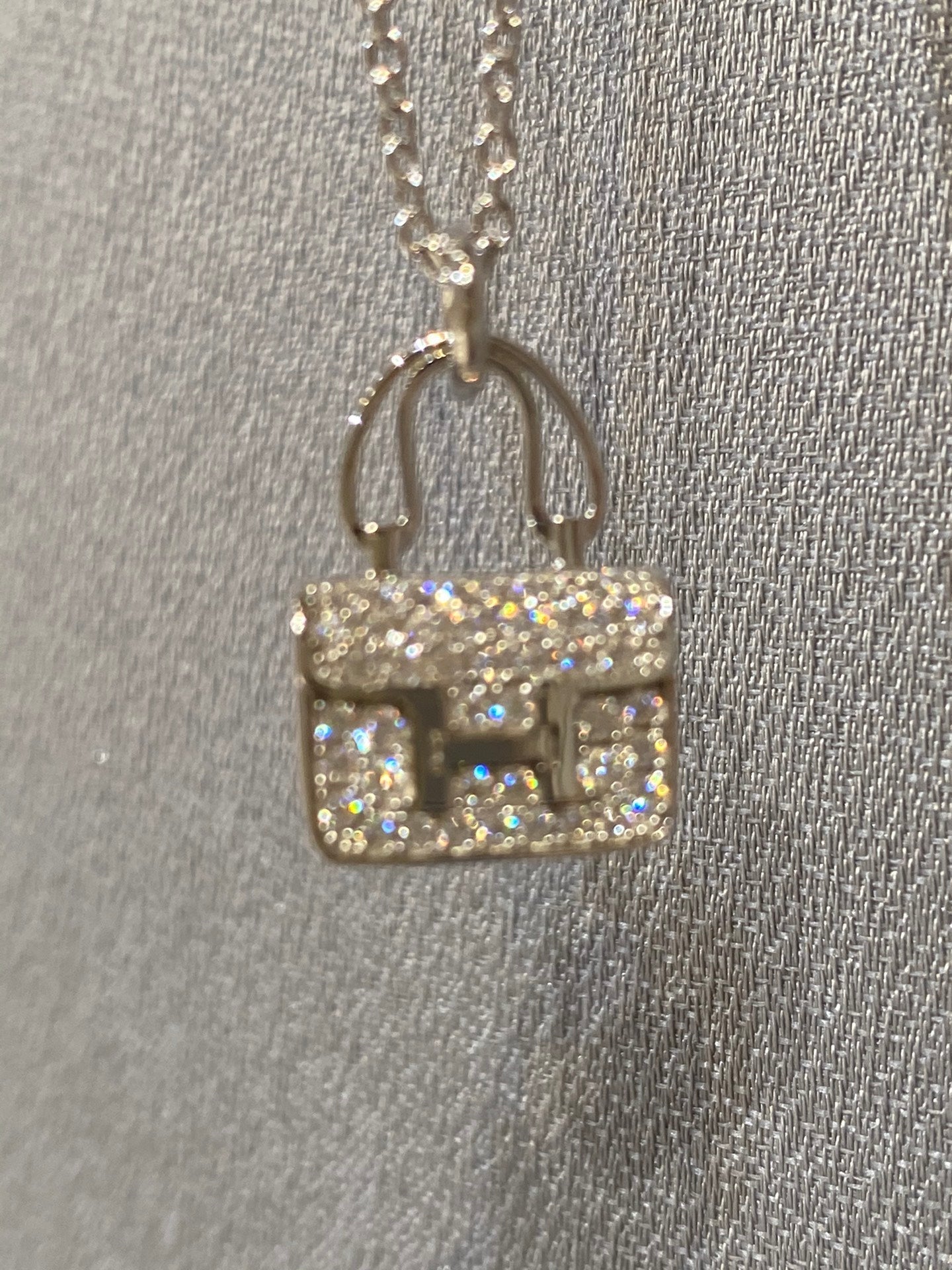 [Baslove]CONSTANCE ANHÄNGER DIAMANT HALSKETTE 