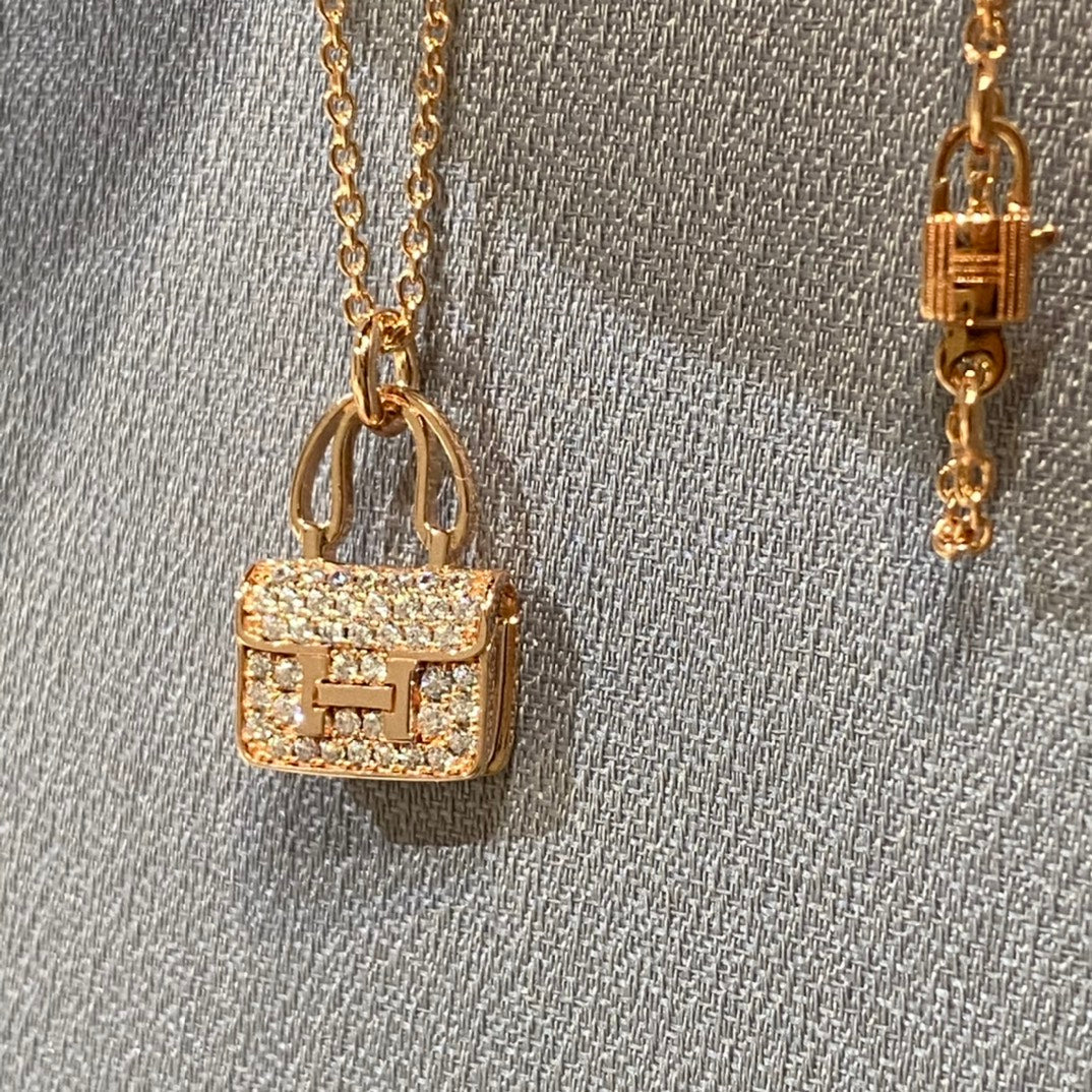 [Baslove]CONSTANCE ANHÄNGER DIAMANT HALSKETTE 