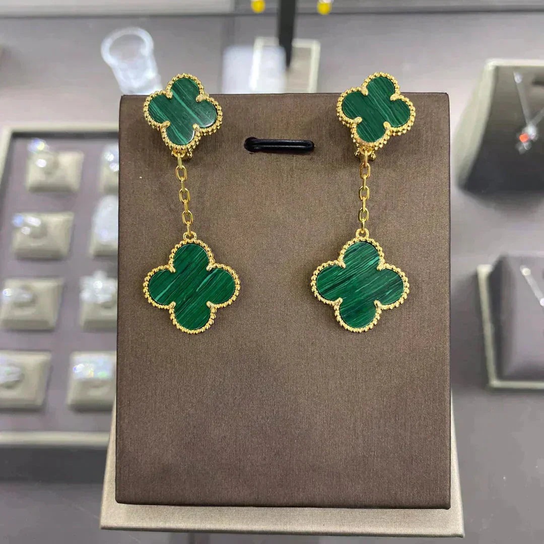 [Baslove]CLOVER 2 MOTIFS OHRRINGE (MEHRERE AUSWAHL)