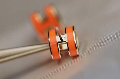 [Baslove] MINI POP H OHRRINGE ORANGE