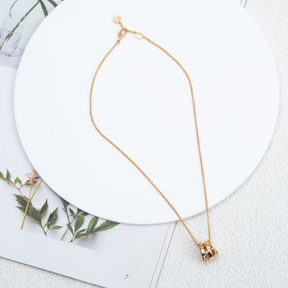 [Violet JW]SERPENTI PINK GOLD NECKLACE DIAMOND