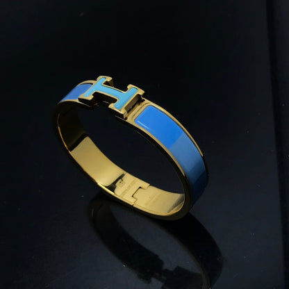 [Violet JW]H BRACELET BLUE RAINBOW CERAMIC