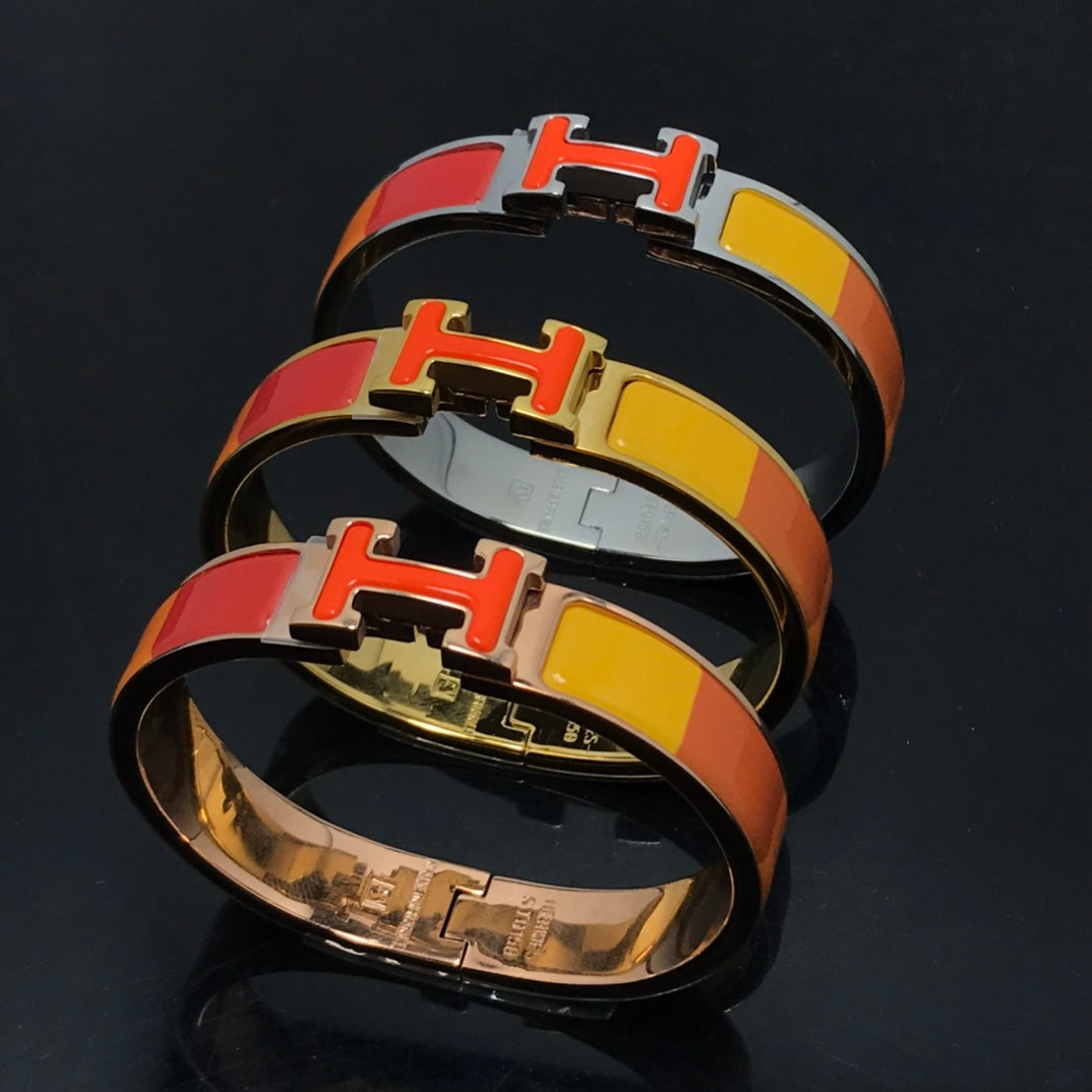 [Baslove]HM ARMBAND ORANGE REGENBOGEN KERAMIK
