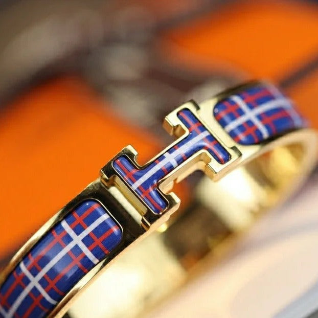 [Baslove]H TARTAN ARMBAND 12MM
