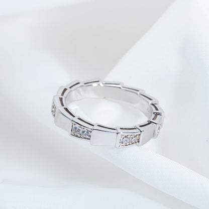 [Baslove]SERPENTI RING SILBER 3MM