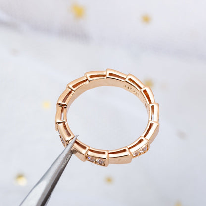 [Baslove]SERPENTI RING ROSGOLD 3MM