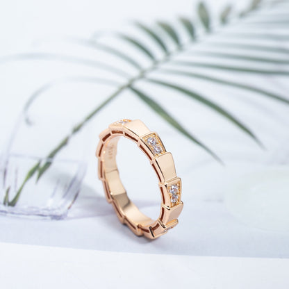 [Baslove]SERPENTI RING ROSGOLD 3MM